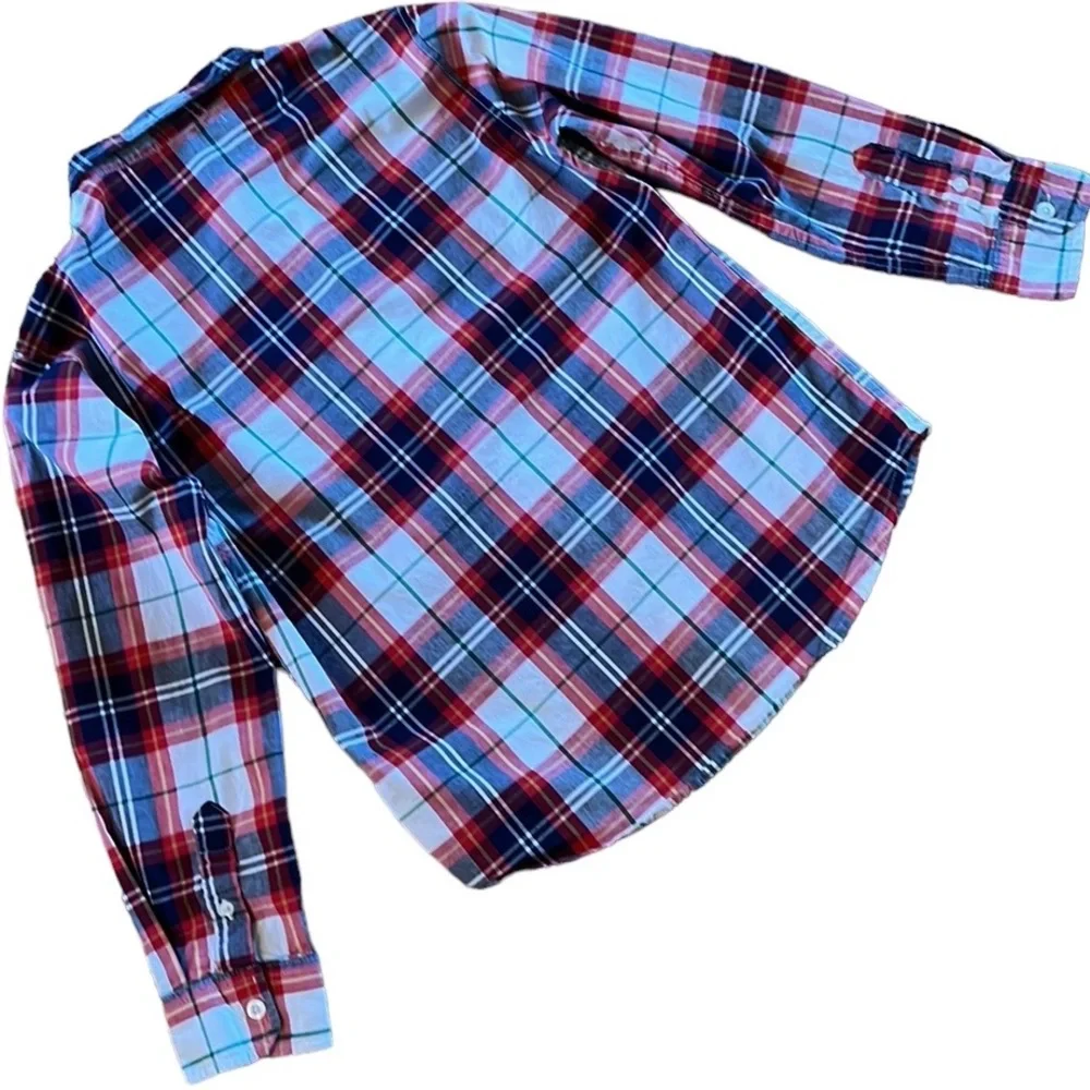 Old Navy | Plaid Long Sleeve Button Down Shirt sz L (10/12)